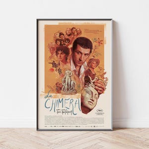 La Chimera Movie Poster, Home Decor, Canvas Wall Art, Personalized gift, Custom Poster, Wall Art Print, Keepsake