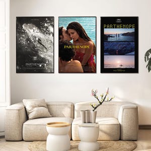 Parthenope Movie Poster: Waterproof Canvas Wall Art