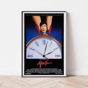 After Hours Movie Poster Home Decor, Canvas Wall Art, Personalized gift, Custom Poster, Wall Art Print