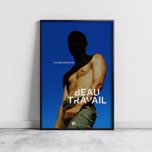 Beau Travail Film Poster, Wohnkultur, Leinwand Wandkunst, personalisiertes Geschenk, individuelles Poster, Wand Kunst Druck