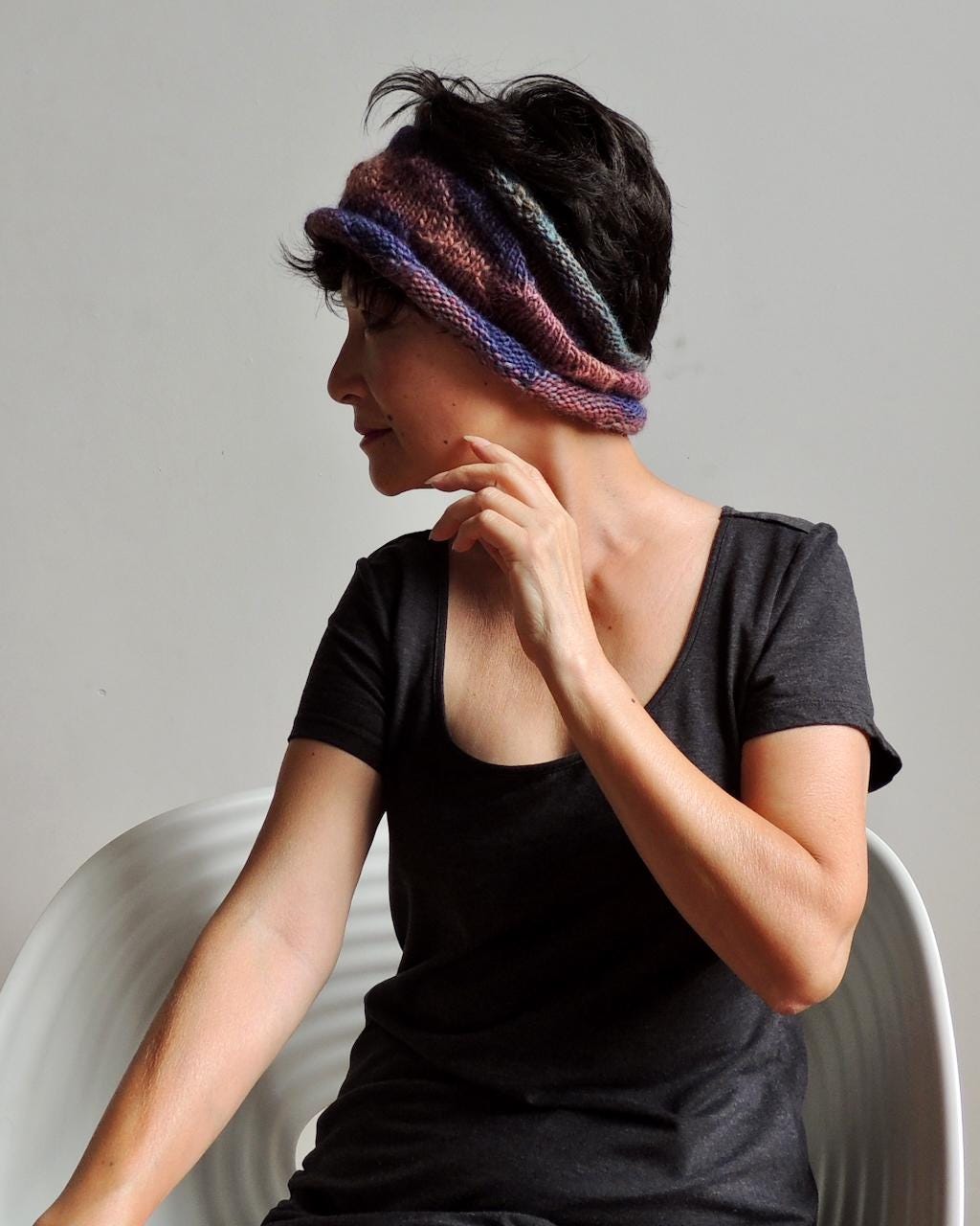 Handmade Multi-colored Cowl, Neck Warmer, Ear Warmer Handmade Multi-colored Cowl, Neck Warmer, Ear Warmer