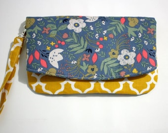 Clutch Bag, Foldover Clutch, Foldover Bag, wallet Clutch, Wristlet Bag, Wristlet Purse, Wristlet Clutch, clutch purse, Mothers Day