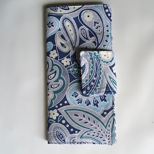 Card Organizer Wallet | Compact Card Holder | Fabric Credit Card Case | Handmade Wallet | Gift for Her