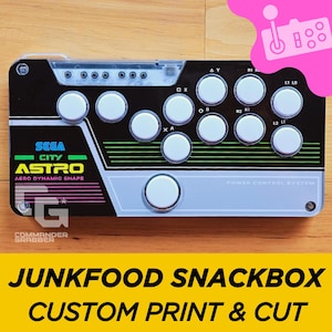 Junkfood Snackbox Micro - Custom Art Print & Cut