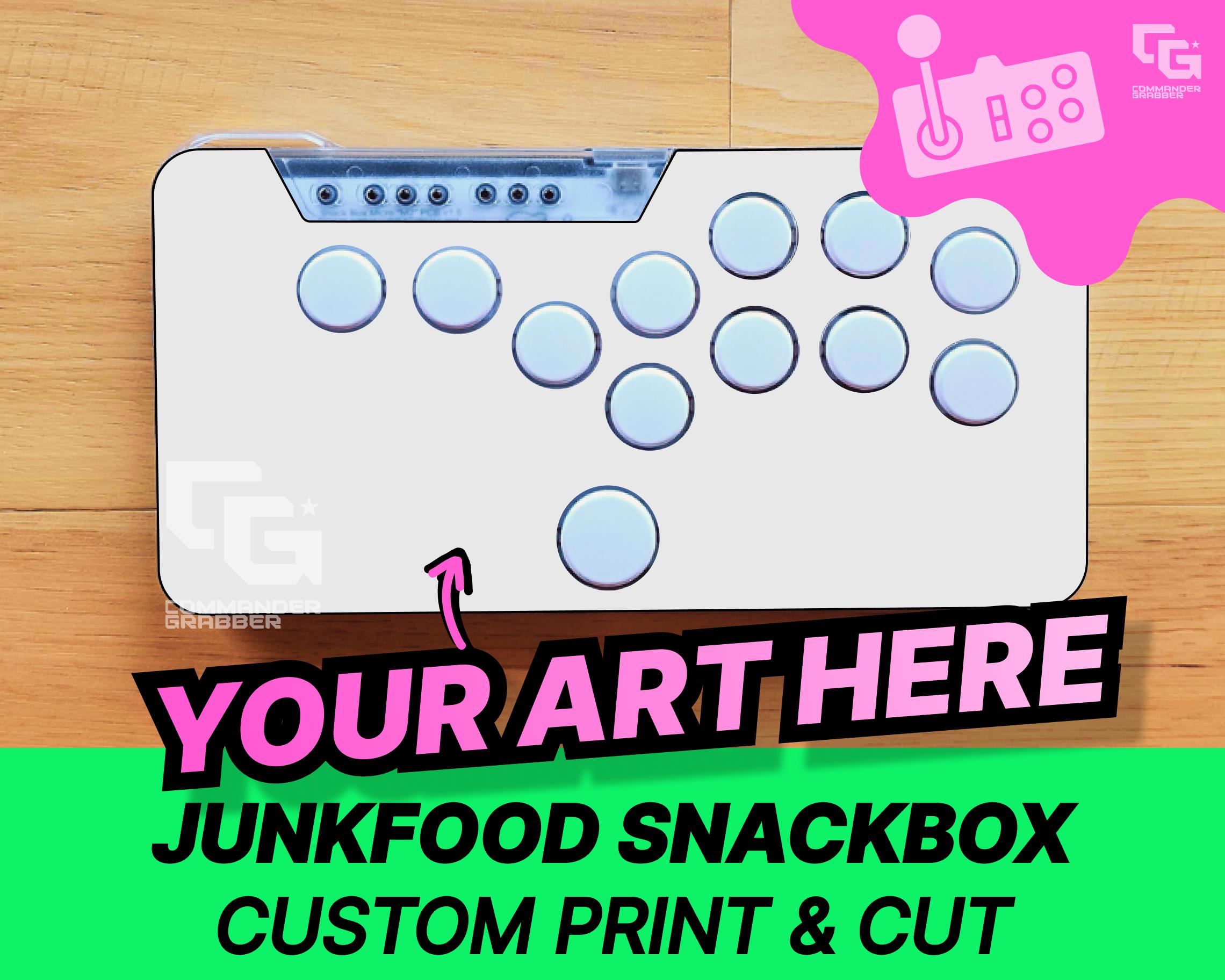 その他 Junkfood Snackbox Micro One-piece Case MICRO with One-piece Case – Junkfood Custom Arcades