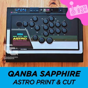 Qanba Sapphire - Astro City Art Print & Cut - Etsy