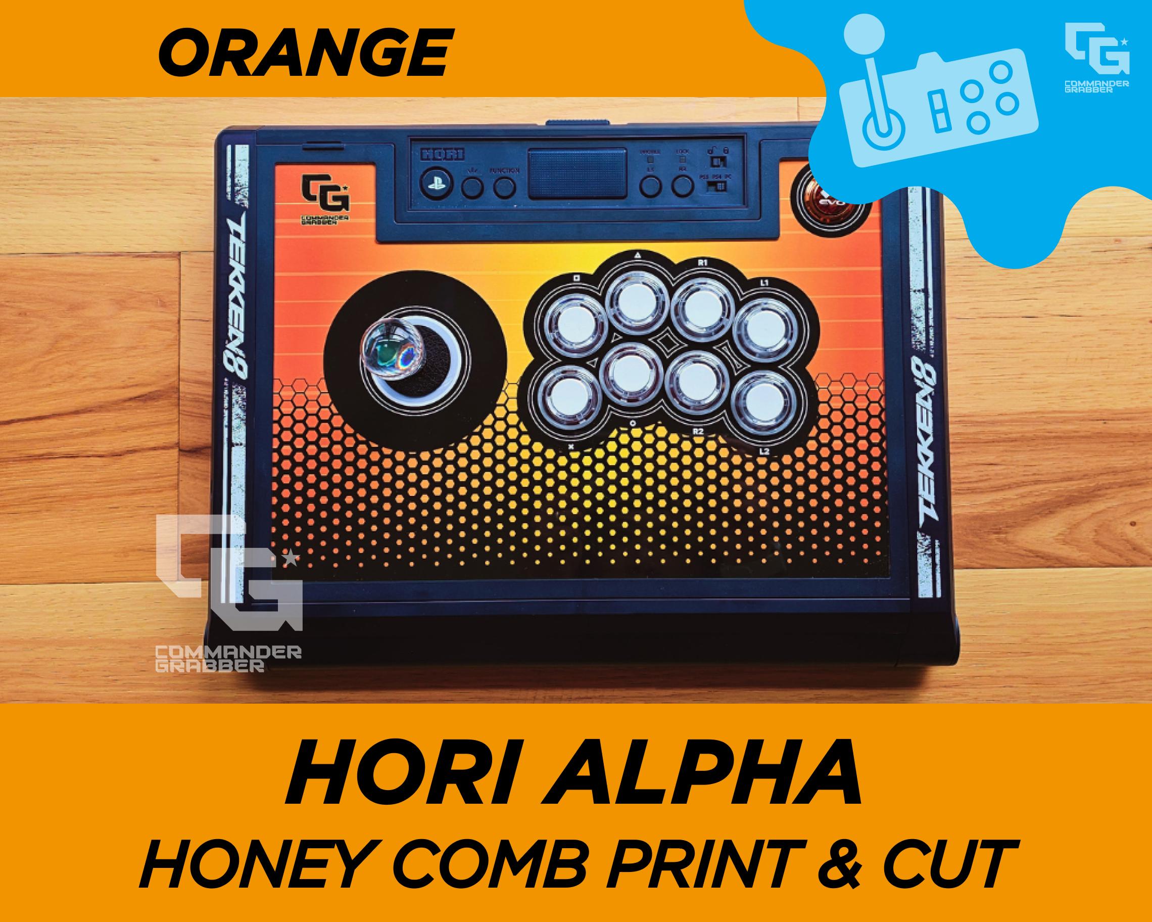 Hori Fighstick Alpha - Honey Comb Art Print & Cut - Etsy Israel