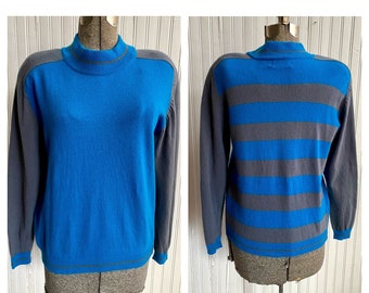 1980s 1990s Margules Lambswool Pullover Crewneck Sweater