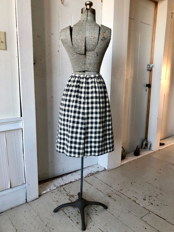 1970s 1980s Vintage EVAN PICONE Houndstooth Wool … - image 10