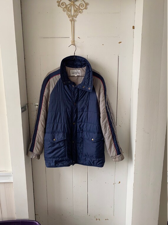 1970s 1980s Puffer Winter Jacket Coat Current Seen