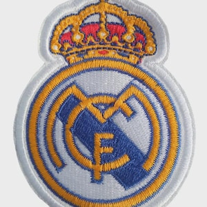 Real Madrid Football Club Logo Iron on Patch - Sew Patch - Embroidered soccer Patch. See also other designs we have.