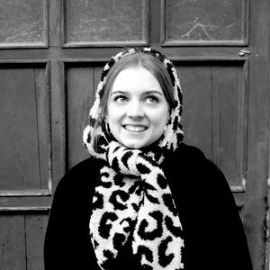PDF sewing pattern hooded headscarf "cuckoo" Atelier Ninsch // Scoodie, scarf, beginner friendly, A4, A0, US letter size // English & German image 10