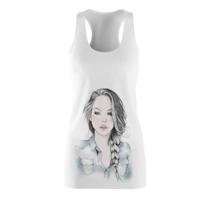 Women&#39;s Cut & Sew Racerback Dress (AOP)