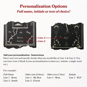 Personalized Botanical Book Wallet Phone Case | Vegan Leather | Book Lover Gift | iPhone 17 16 15 14 13 12 11 Pro Plus Max Samsung S26 image 8