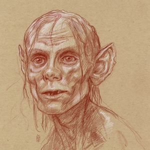 Sméagol , Original Drawing