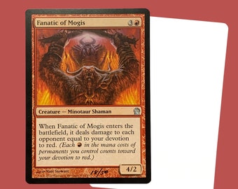 Fanatic of Mogis signed Artist Proof Card