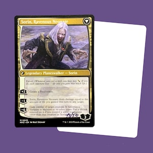 Sorin, Ravenous Neonate, signed Artist Proof Card