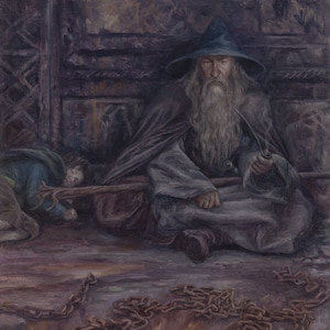 On Watch, signed giclee print