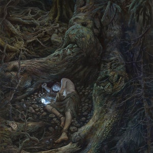 In the Forest Under Night, signed giclee print