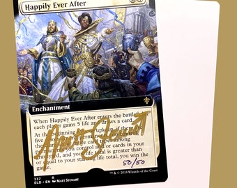 Happily Ever After Signed Extended Art Artist Proof Card