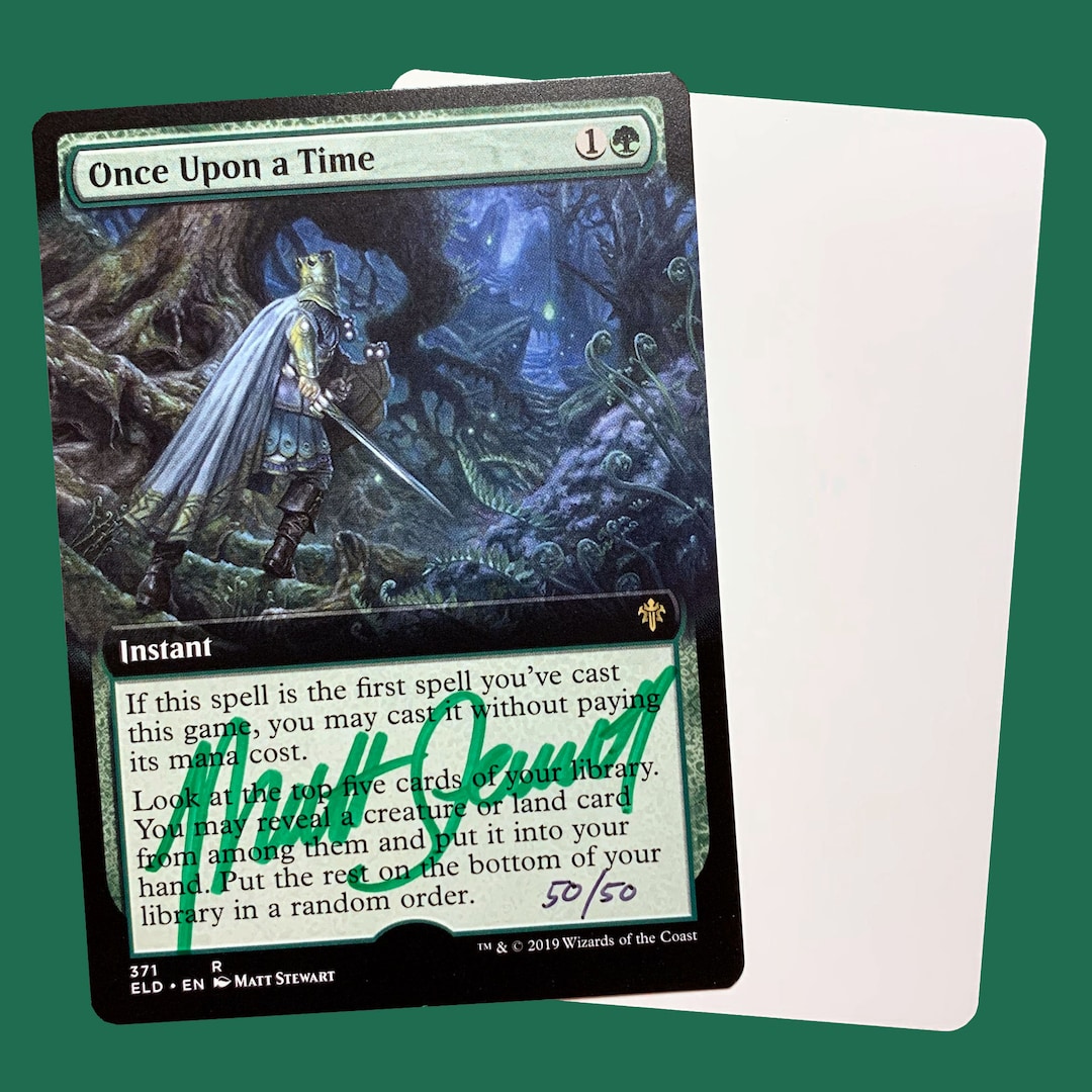 Once Upon a Time Signed Extended Art Artist Proof Card - Etsy