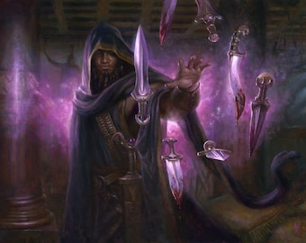 Agent of the Fates, signed giclee print