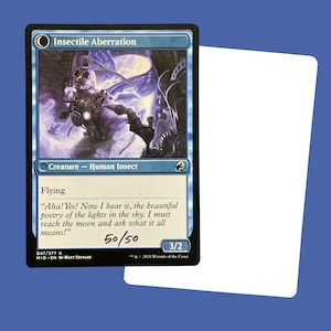 Insectile Aberration signed Artist Proof Card