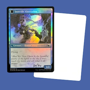 Insectile Aberration signed Foil Artist Proof Card