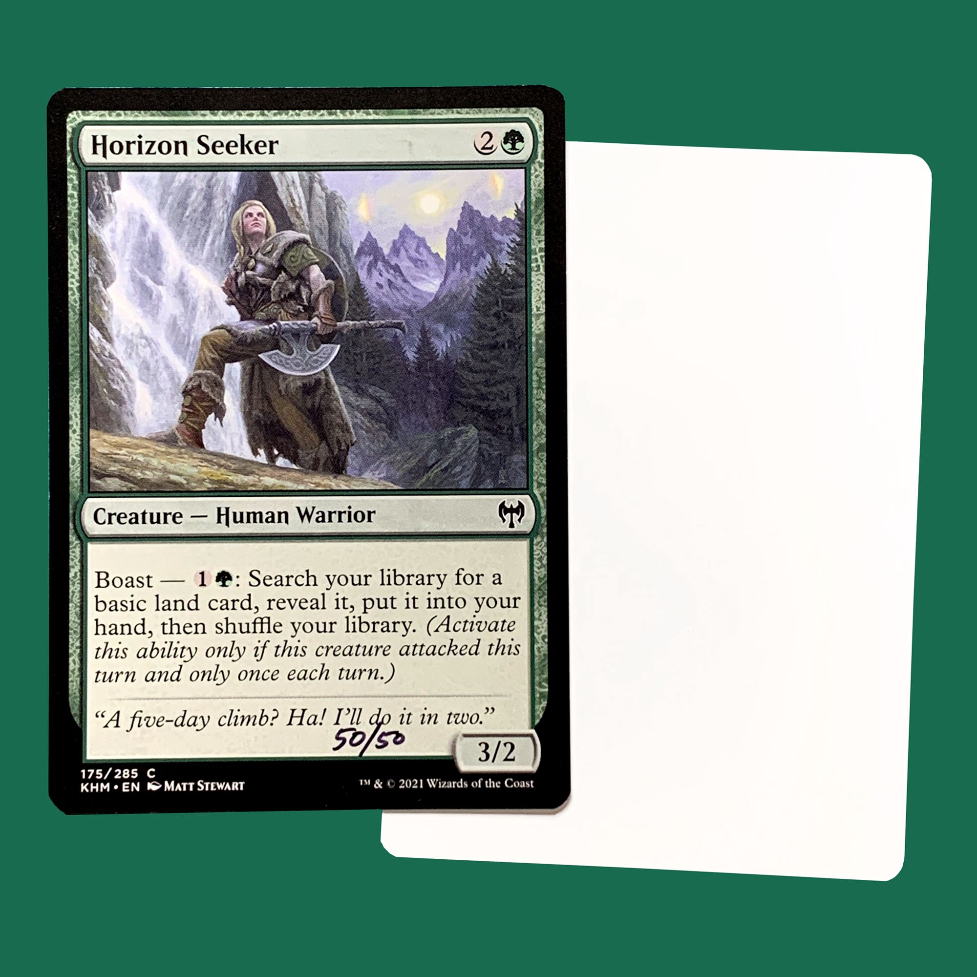 Horizon Seeker Signed Artist Proof Card - Etsy