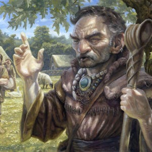 Gaddock Teeg, signed giclee print