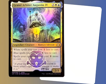 Grand Arbiter Augustin IV Signed Foil Judge Promo Artist Proof Card