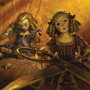 Creepy Doll, signierter Giclee-Print