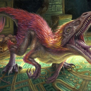 Relentless Raptor, signed giclee print