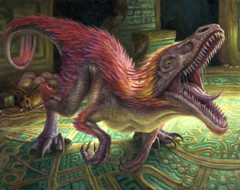 Relentless Raptor, Signed Giclee Print - Etsy