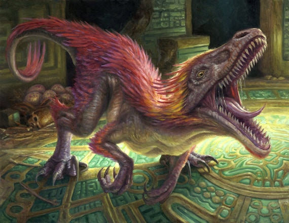 Relentless Raptor, Signed Giclee Print - Etsy