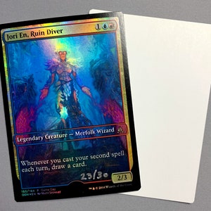Jori En, Ruin Taucher signierte Gameday Promo Foil Artist Proof Karte