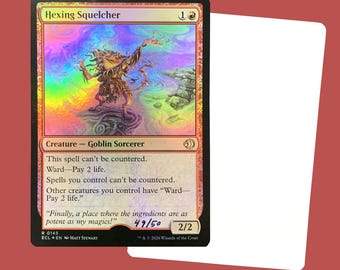 Opposition Agent, FOIL, Limited Edition Magic the Gathering Artist