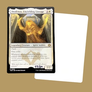 Anafenza Unyielding Lineage, signed Artist Proof Card