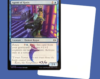 Agent of Kotis, Signed Artist Proof Card - Etsy Ireland Agent of Kotis, Signed Artist Proof Card - Etsy Ireland