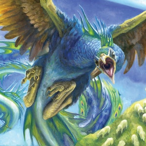Fleetfeather Cockatrice, signed giclee print