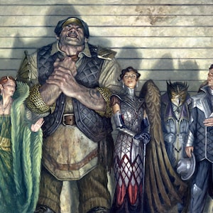 Rogues&#39; Gallery, signed giclee print