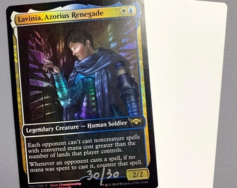 Lavinia, Azorius Renegade signed Promo Foil Artist Proof Card