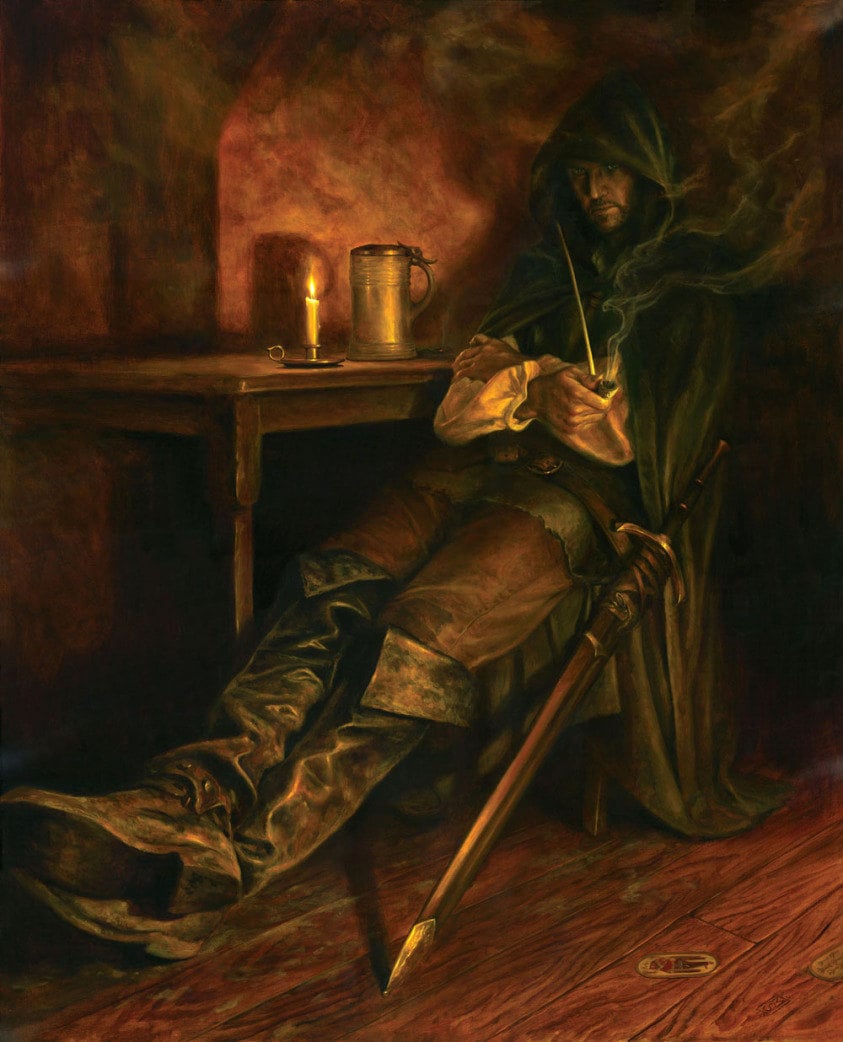 The Ranger Writing The Ranger, Signed Giclee Print - Etsy