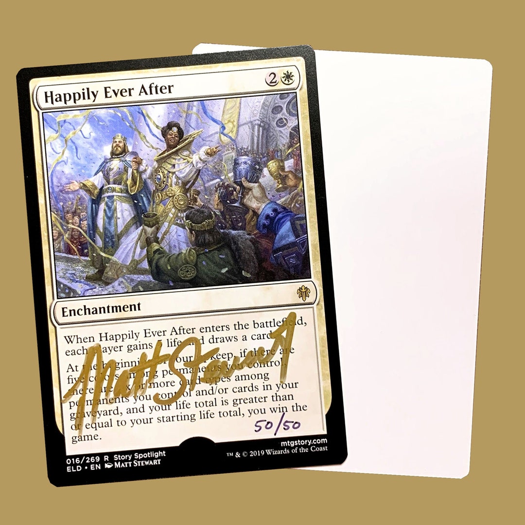 Happily Ever After Signed Artist Proof Card - Etsy