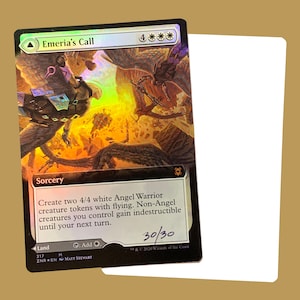 Emeria's Call Signed Extended Art Foil Artist Proof Card
