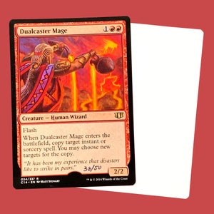 Dualcaster Mage signed Artist Proof Card