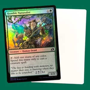 Humble Naturalist signed Foil Artist Proof Card