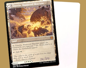 Emeria, Shattered Skyclave firmó una tarjeta de prueba de artista