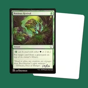 Noxious Revival signed Artist Proof Card