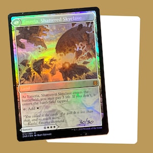 Emeria, Shattered Skyclave signed Foil Artist Proof Card